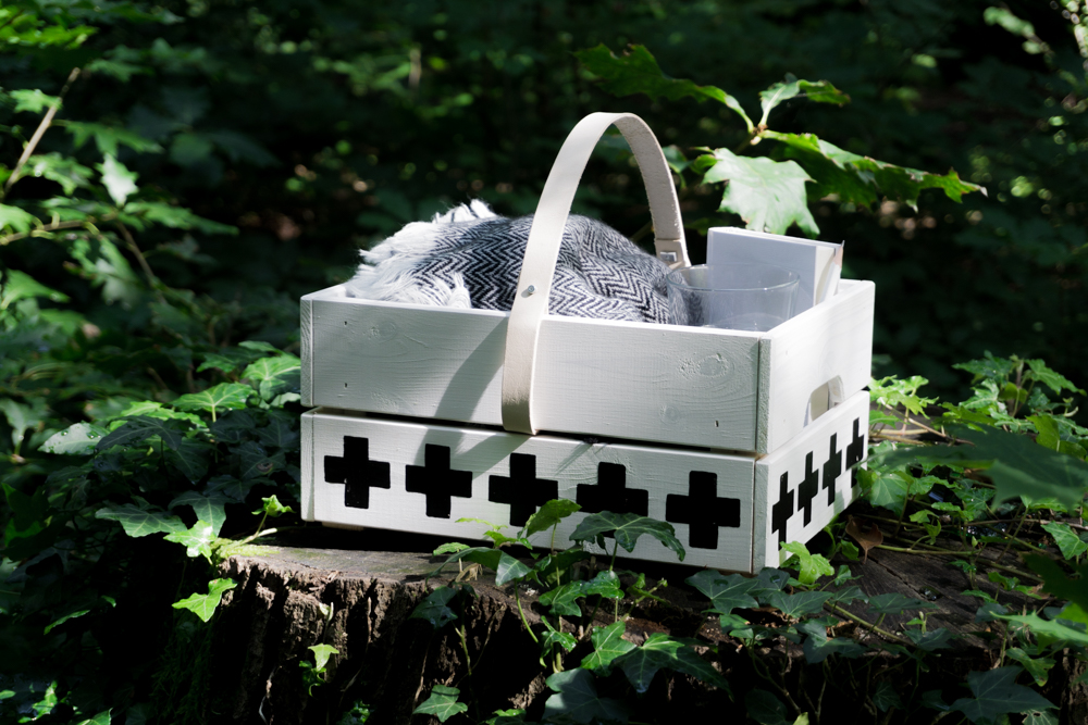 schereleimpapier DIY und Upcycling Blog aus Berlin - kreative Tutorials für Geschenke, Möbel und Deko zum Basteln - DIY Picknick Korb basteln